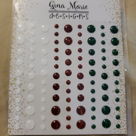 HOLLY SPARKLE ENAMEL SET - GINA MARIE DESIGNS