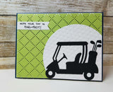 GOLF CART DIE - Gina Marie Designs