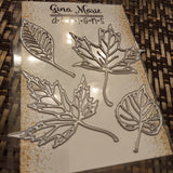 AUTUMN FALL SKELETON LEAVES DIE SET - Gina Marie Designs