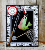 GONE FISHING DIES - Gina Marie Designs