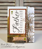 PINE BOUGH BORDER DIE - Gina Marie Designs