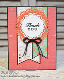 CHEVRON BKGD CUTTING PLATE DIE - Gina Marie Designs