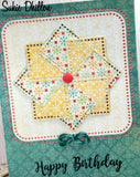 DOT STUDS ON BOTH SIDES OF CUTTING LINE ROUND SQUARE - GINA MARIE DESIGNS