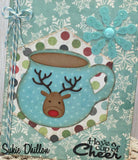 REINDEER COCOA DIE SET - Gina Marie Designs