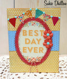 PLEATED OVAL DIE SET - Gina Marie Designs