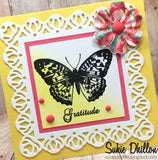 LOTUS BLOSSOM LACE SQUARE DIE SET - Gina Marie Designs