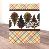 FALL LEAVES - GINA MARIE DESIGNS PHOTOPOLYMER CLEAR STAMPS