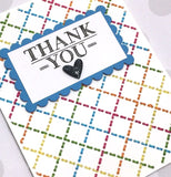 THANK YOU WORDS STAMP SET - Gina Marie Designs