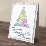 CURLY CHRISTMAS WORD DIES - MERRY - BRIGHT - JOY - Gina Marie Designs