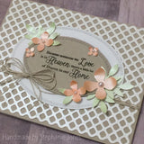 A2 SIZED LATTICE PANEL DIE - Gina Marie Designs