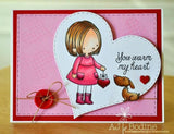 STITCHED HEART DIE SET - Gina Marie Designs