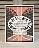 FLEUR OVAL DIE SET - Gina Marie Designs