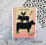FARMHOUSE ANIMAL STACK DIE - GINA MARIE DESIGNS