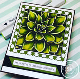 FLOWER CHAIN SQUARE DIE SET - GINA MARIE DESIGNS