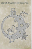 CHRISTMAS ORNAMENT SCENE DIE - GINA MARIE DESIGNS