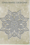NOW IN - CUT INK & EMBOSS SNOWFLAKE DIE - GINA MARIE DESIGNS