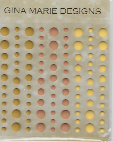 MAI TAI FLAT MATTE ENAMEL DOTS - Gina Marie Designs