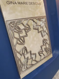 4x4 FLOWER CORNERS DIE - Gina Marie Designs