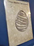 ARTISTIC EASTER EGG DIE SET - Gina Marie Designs