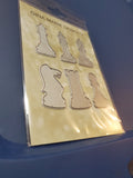 CHECK MATE CHESS DIES - Gina Marie Designs