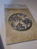 CUT IN CUT OUT SANTA SLEIGH SCENE DIE SET - Gina Marie Designs