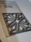 DIAMOND DROP 4x4 STITCHED QUILT DIE - Gina Marie Designs