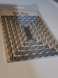 DOUBLE ROPED RECTANGLE DIE SET - Gina Marie Designs