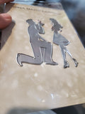 ENGAGEMENT COUPLE DIE SET - Gina Marie Designs