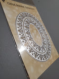 FLEUR OVAL DIE SET - Gina Marie Designs
