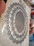 LACEY LATTICE OVAL DIE SET - Gina Marie Designs