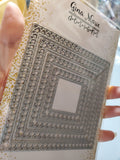 LOOPY SQUARE DIE SET - Gina Marie Designs