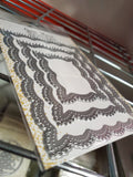 PETITE LOOPED LACE RECTANGLE DIE SET - Gina Marie Designs
