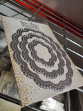 PETITE LOOPED LACE OVAL DIE SET - Gina Marie Designs