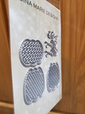 PATTERNED PUMPKIN DIE SET - Gina Marie Designs