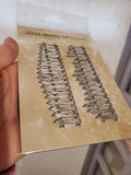 PICKET FENCES WITH WOOD GRAIN FINSH DIE SET - Gina Marie Designs