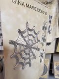 STITCHED WEB & SPIDERS - GINA MARIE DESIGNS
