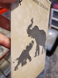 TRUNKS UP ELEPHANTS DIE SET - Gina Marie Designs
