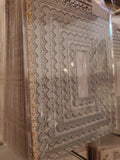 NESTED - SCALLOPED STITCHED RECTANGLES - Gina Marie Designs