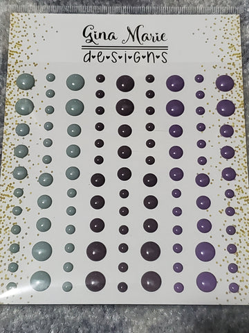 PLUM TREE GLOSS STYLE ENAMEL DOTS - Gina Marie Designs