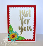 FLOWER AND FLOURISH DIE SET - Gina Marie Designs