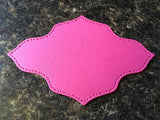 LAYERED STITCHED RHOMBUS - GINA MARIE DESIGNS