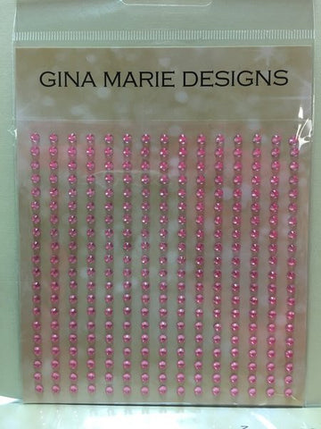 GLAM PINK - GINA MARIE RHINESTONES 300 COUNT NOT CONNECTED