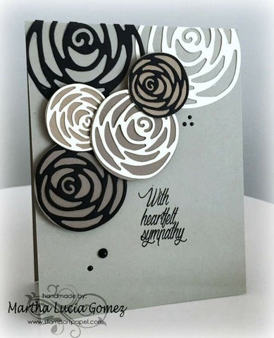 ROSE KNOT DIE SET - Gina Marie Designs