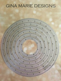 BIG AND LITTLE PIERCED CHAIN CIRCLE LAYERED DIES - GINA MARIE DESIGNS