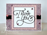 THANK YOU DIE - Gina Marie Designs