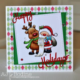 X STITCHED SQUARE DIE - Gina Marie Designs