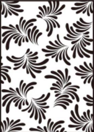 LEAFY BKGD EMBOSSING FOLDER - Gina Marie Designs