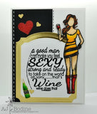 WINE LABELS DIE SET - Gina Marie Designs