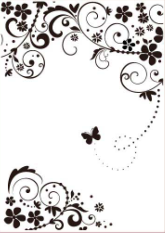 FLOURISHED BUTTERFLY FOLDER - GINA MARIE DESIGNS