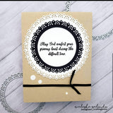 FLOWER PLEATED LACE NESTED CIRCLE DIE SET - GINA MARIE DESIGNS